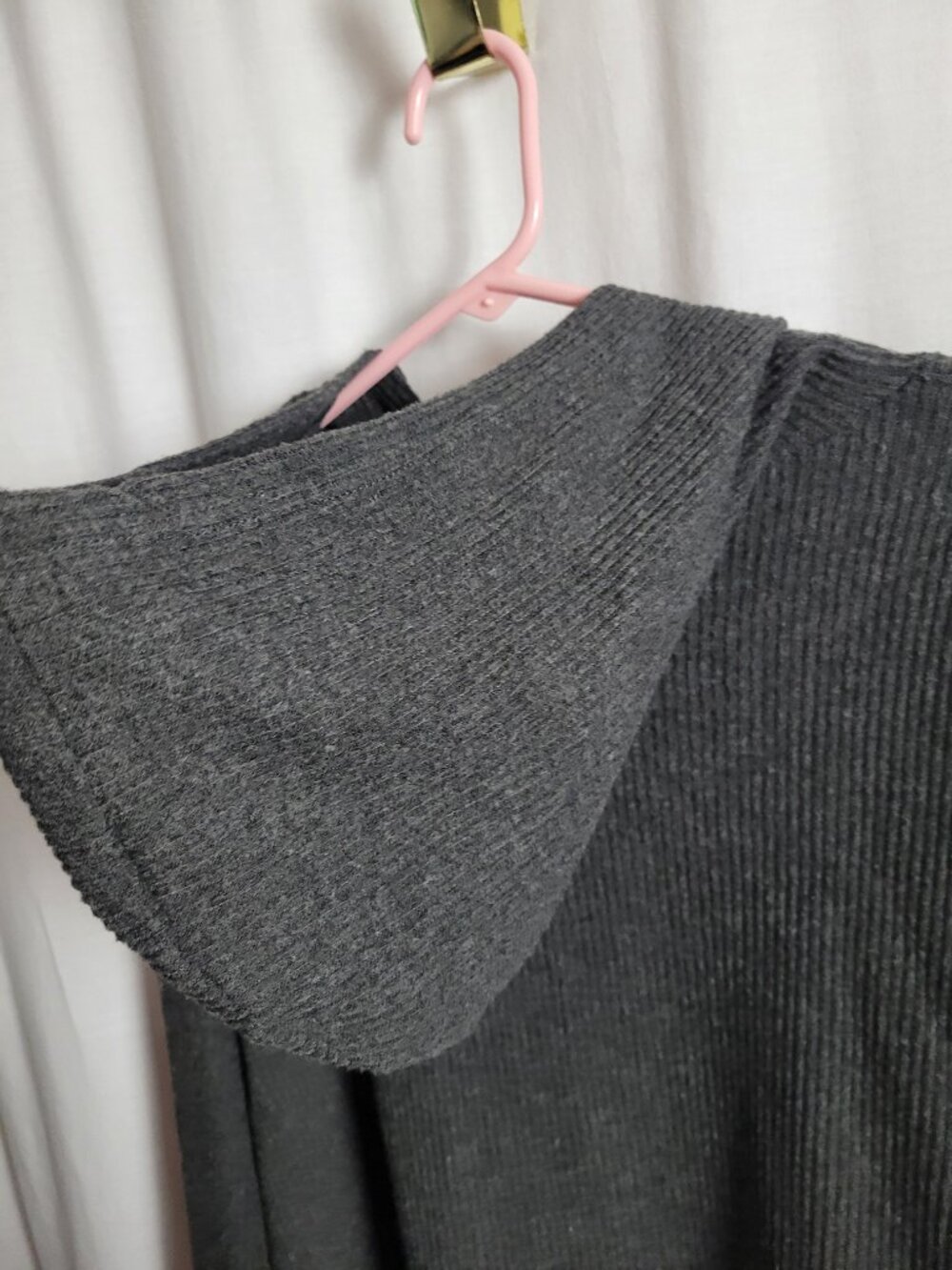 NEW Adrienne Vittadini Sport Women's Hoodie Gray XL pullover athleisure NWT - Picture 10 of 11